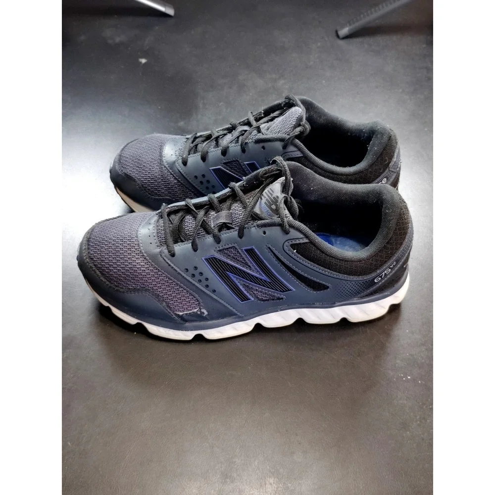 New‎ Balance 675v2 Men’s 10.5D Blue Mesh Lace Up Training Running Athletic Shoes